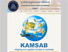 Tablet Screenshot of kamsab.com.kh